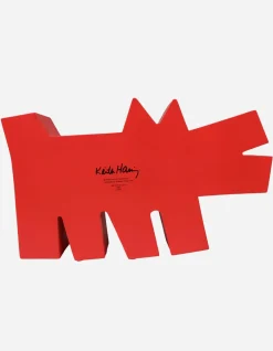 Men Maharishi Medicom Keith Haring Barking Dog Statue Original Version