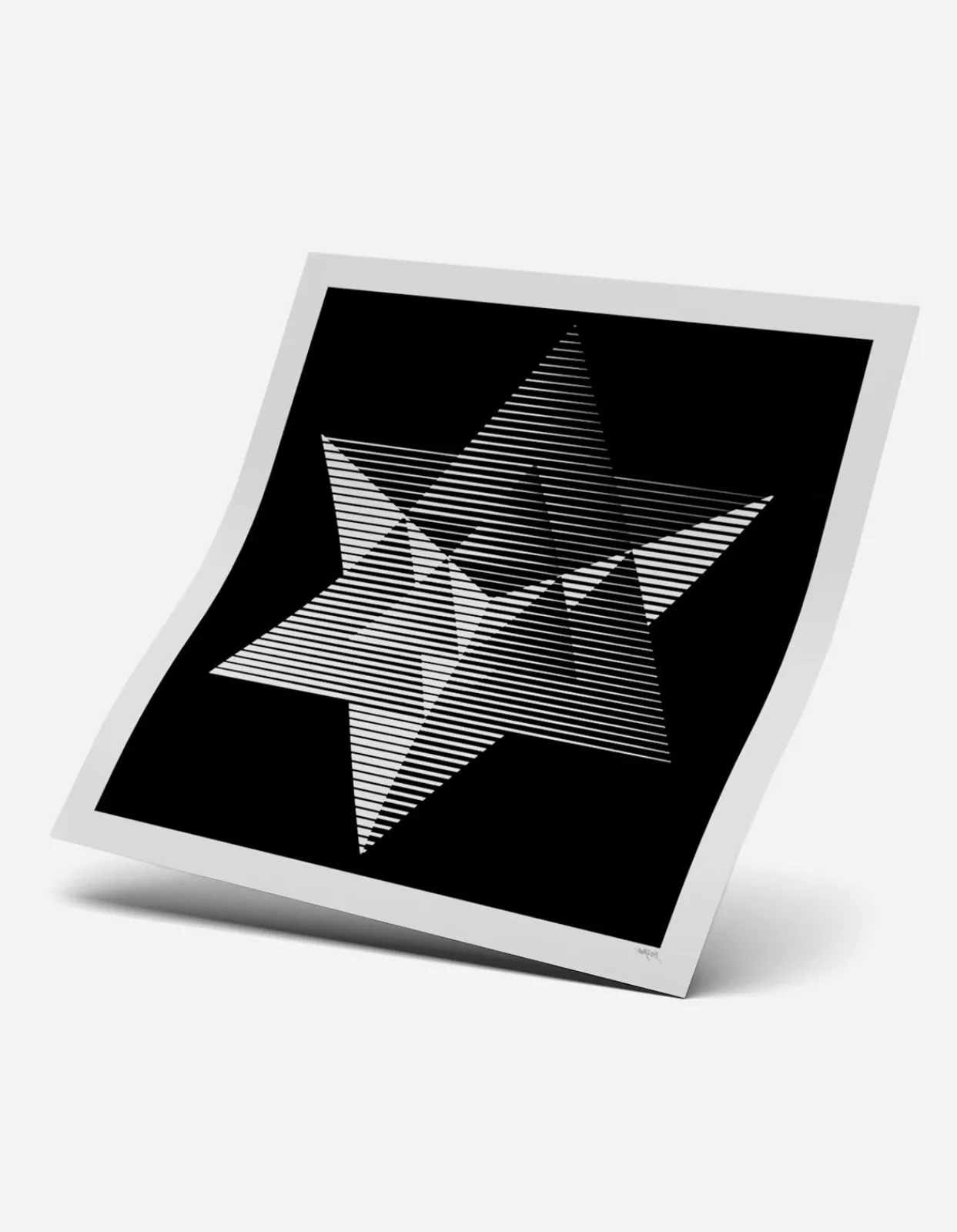 Men Maharishi Myoshka Merkaba Monochrome Print