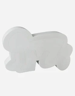 Men Maharishi Radiant Baby Statue White